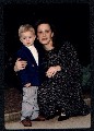Mom and Jacob at Kleas wedding