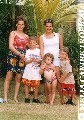 Claudia, the kids and niece Jessica