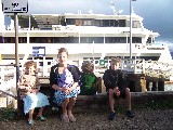 Time to board the Coral Princess. Going to the Great Barrier Reef.