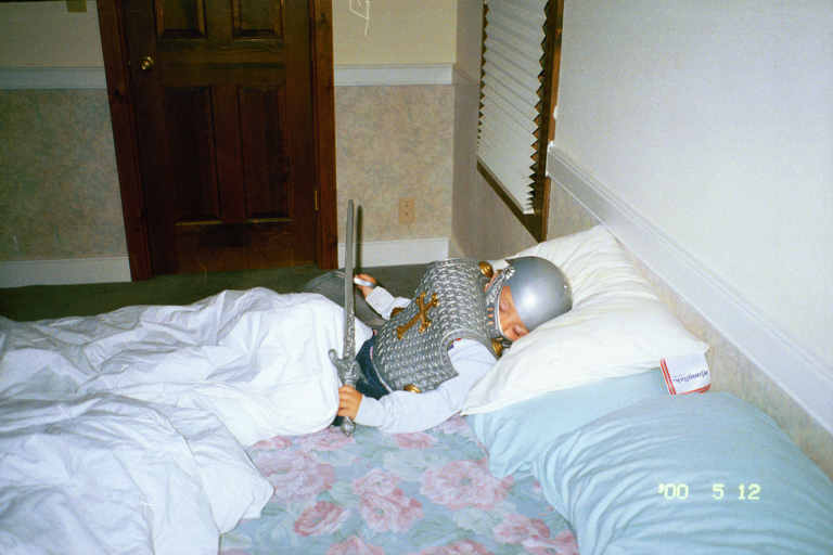 The sleeping knight