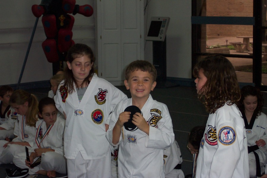 Accepting the black belt