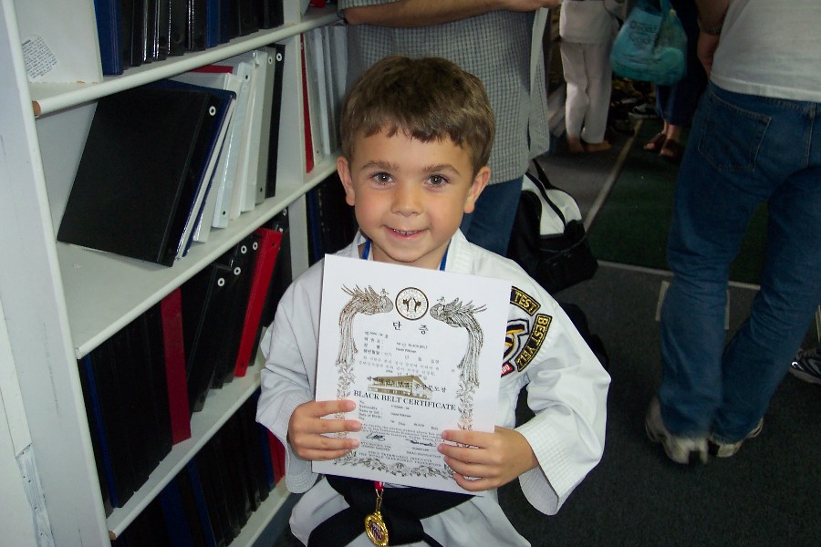 Black Belt Certificate