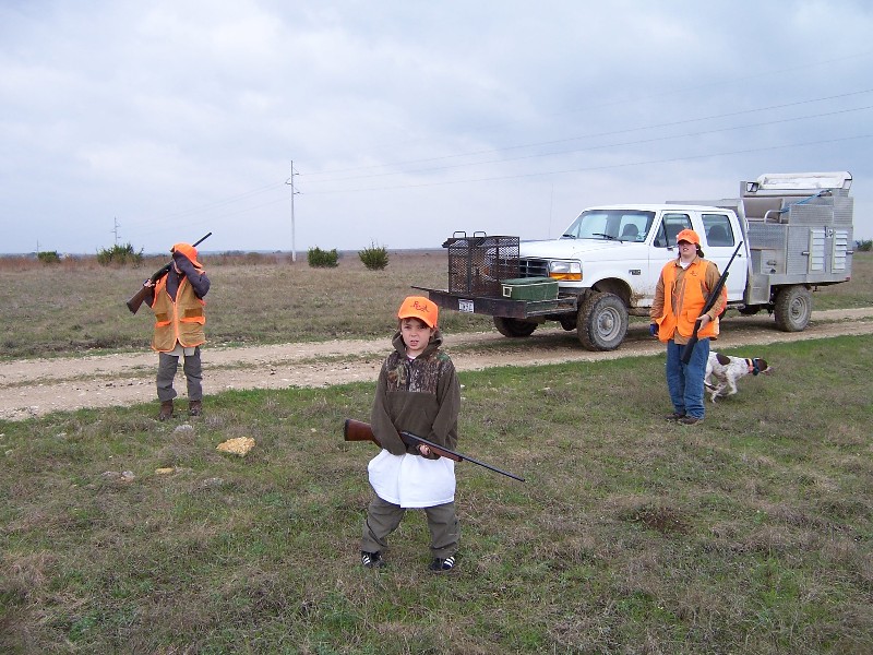 Bird hunting with Jacob and Jackson