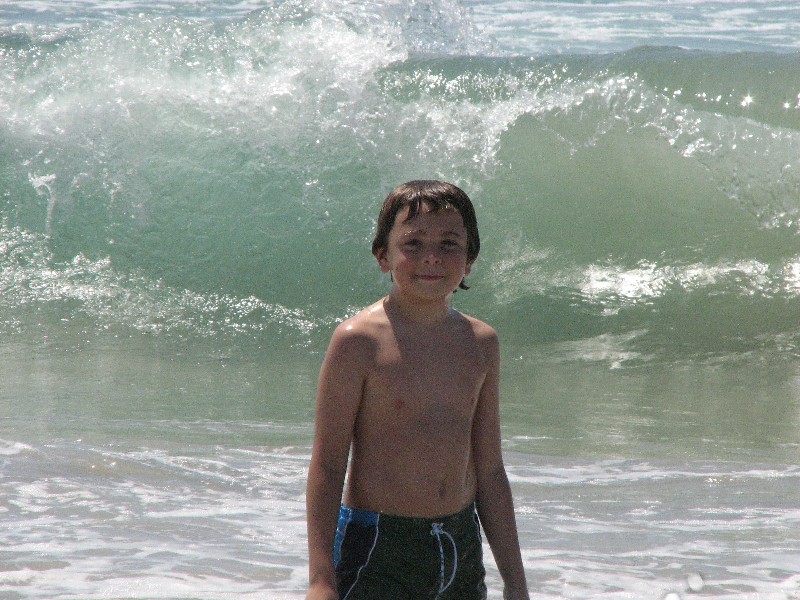 David at Huntington Beach, Los Angeles, California
