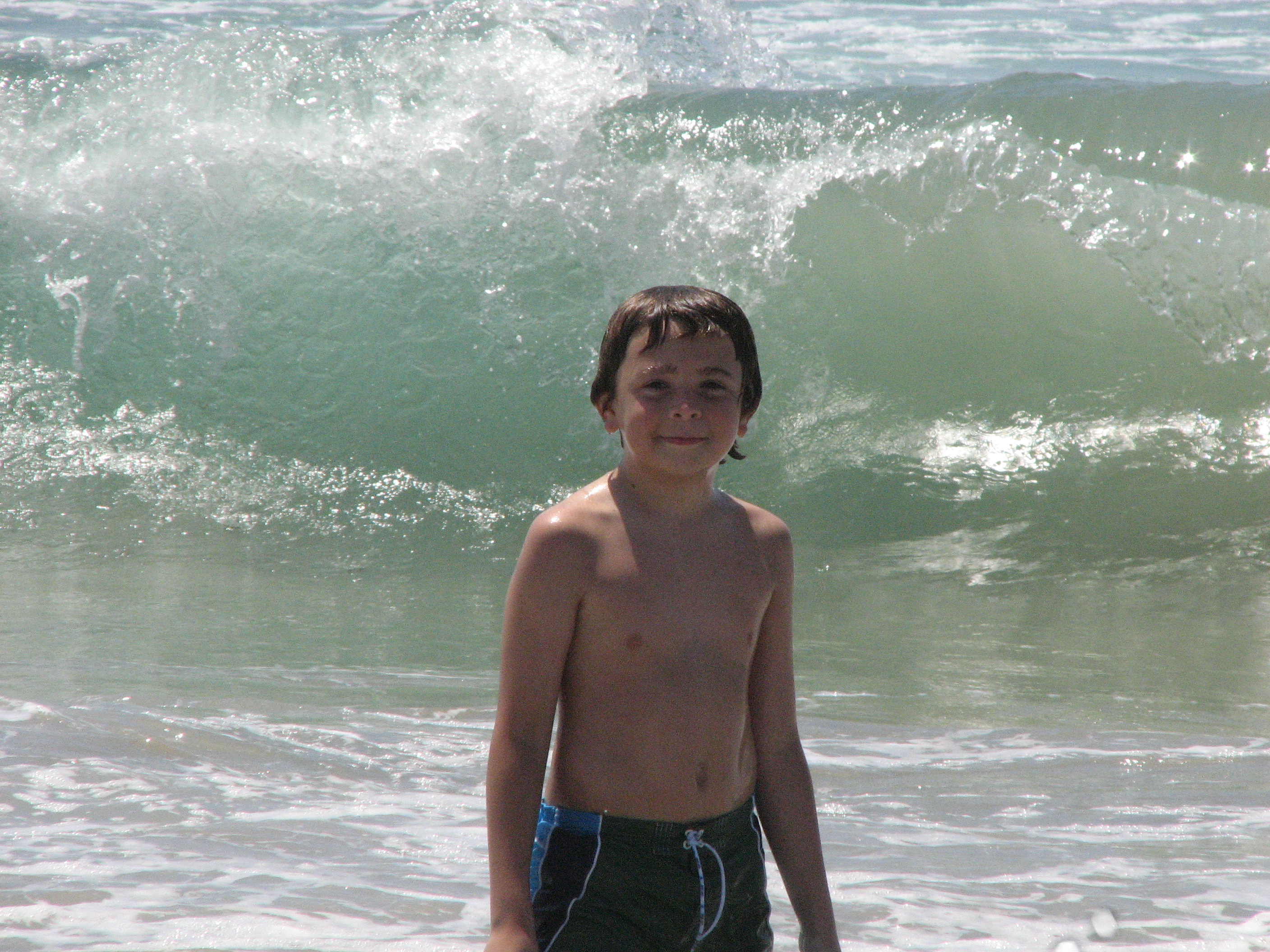 David at Huntington Beach, Los Angeles, California