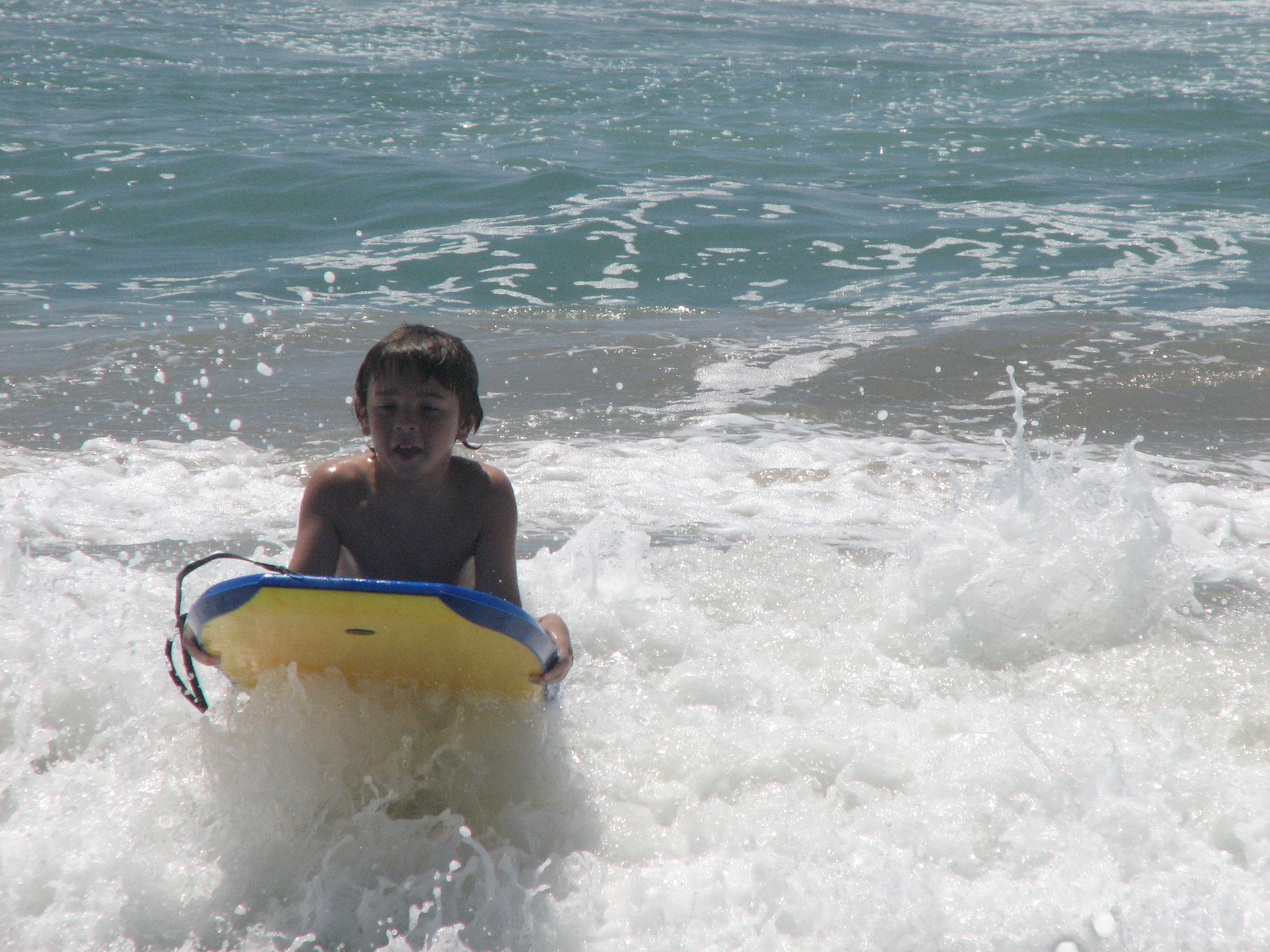 David surfing at Huntington Beach, Los Angeles, California