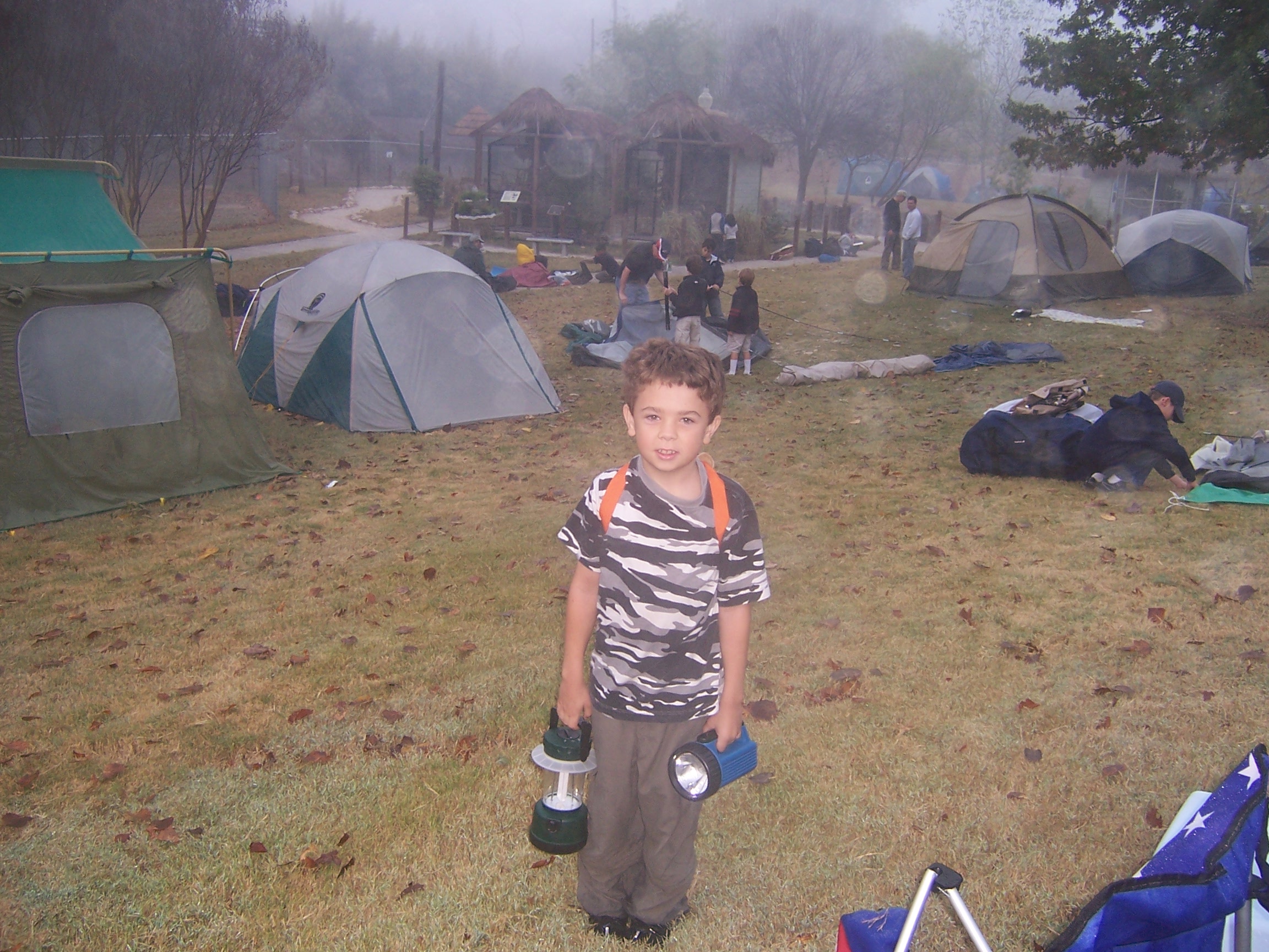 Cubscout sleep over at Frank Buck Zoo, Gainesville, Texas