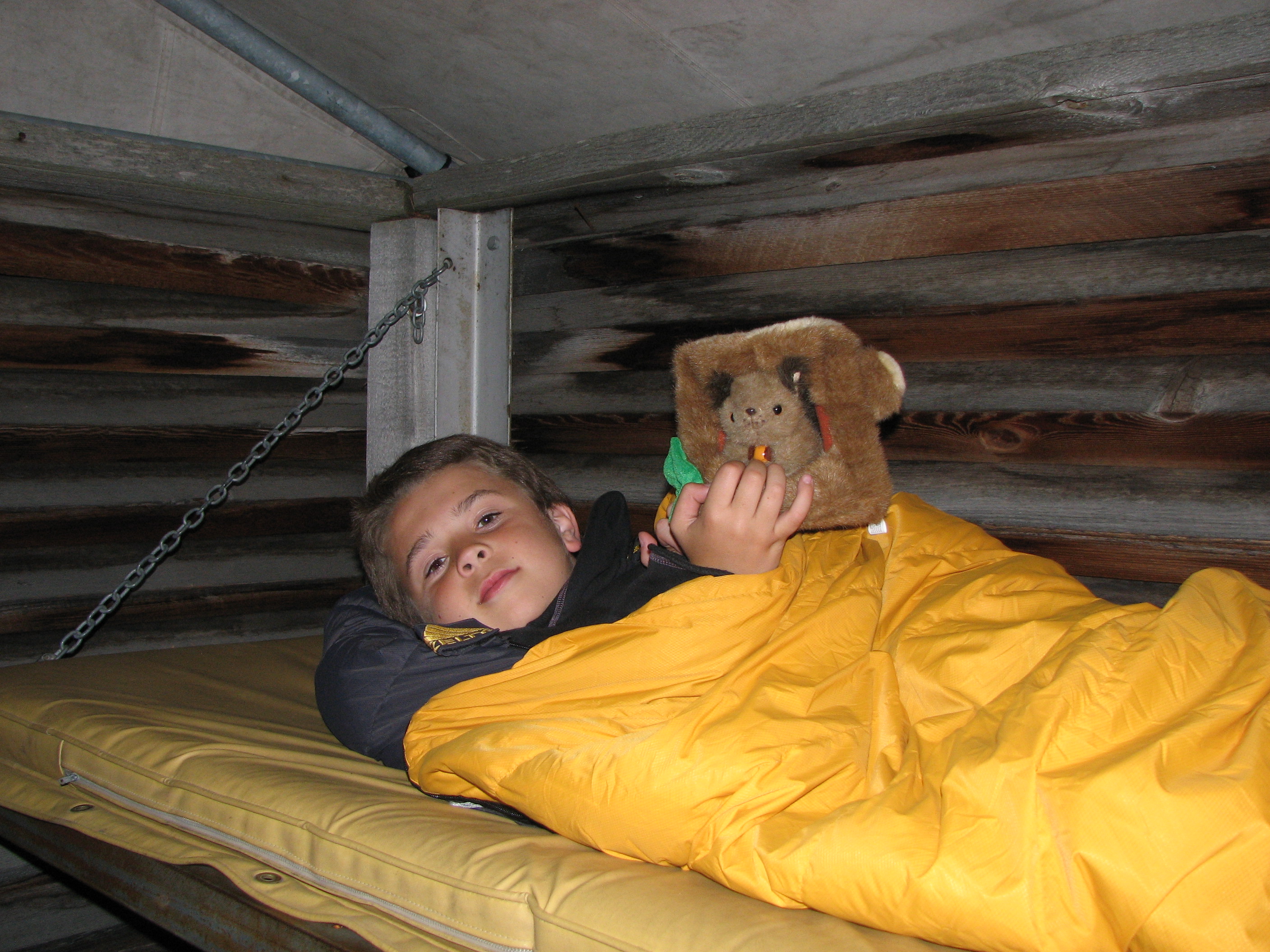 Tent cabin at Colter Bay, Grand Tetons National Park