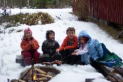 Sister and Swedish Cousins