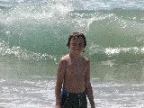 David at Huntington Beach, Los Angeles, California