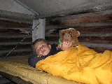 Tent cabin at Colter Bay, Grand Tetons National Park