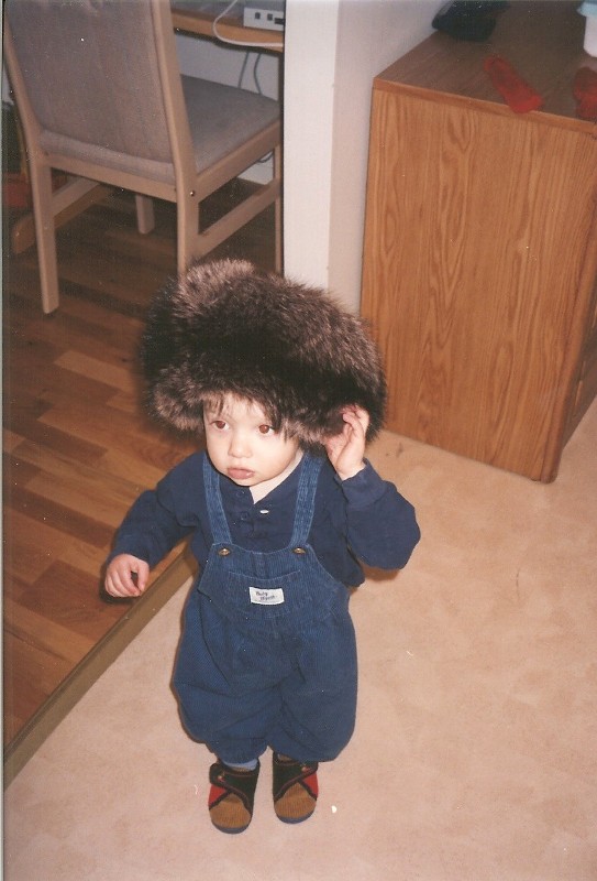 Jacob in Winter hat