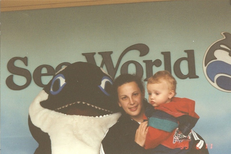 Jacob at Sea World in Ohio