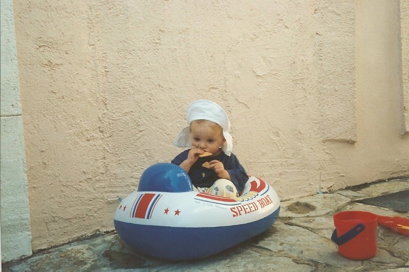 Jacob is ready to do some serious sailing
