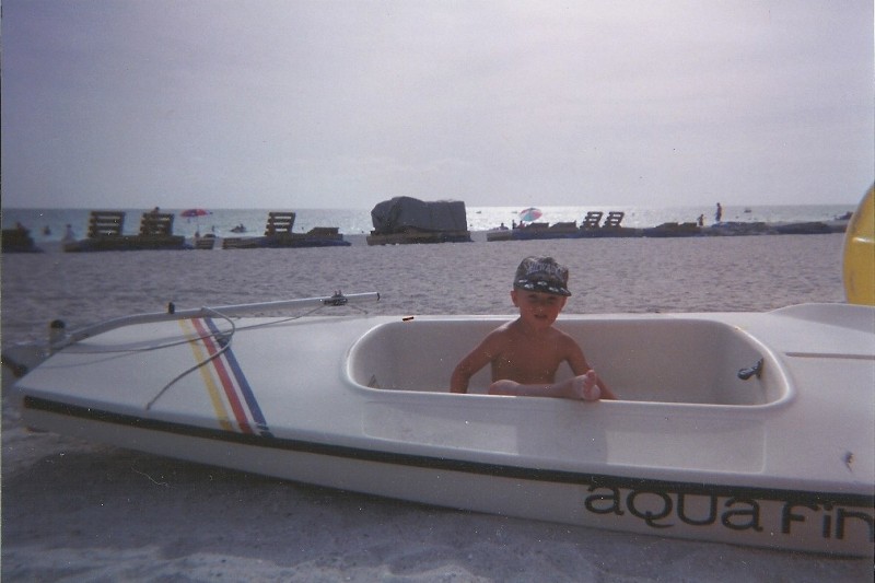 Jacob at the Alden resort, St. Petes beach Florida