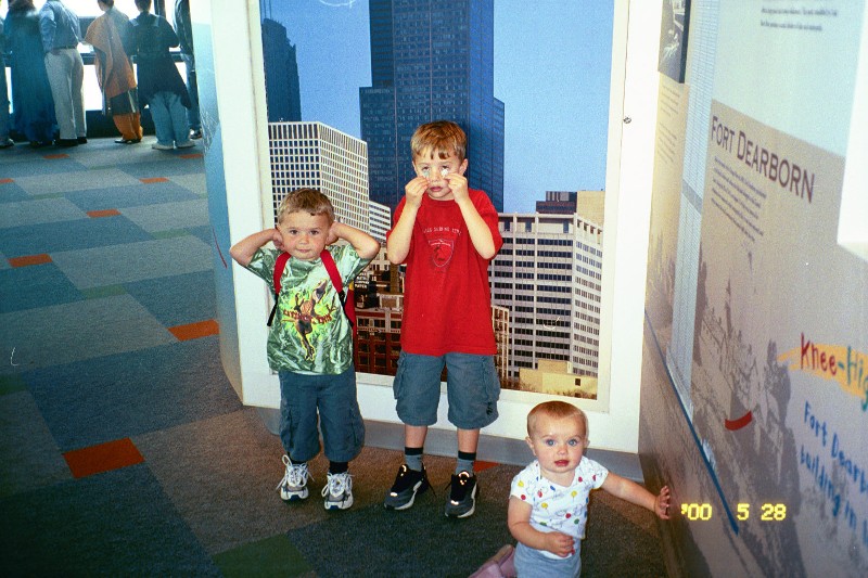 Visiting Sears Tower in Chicago