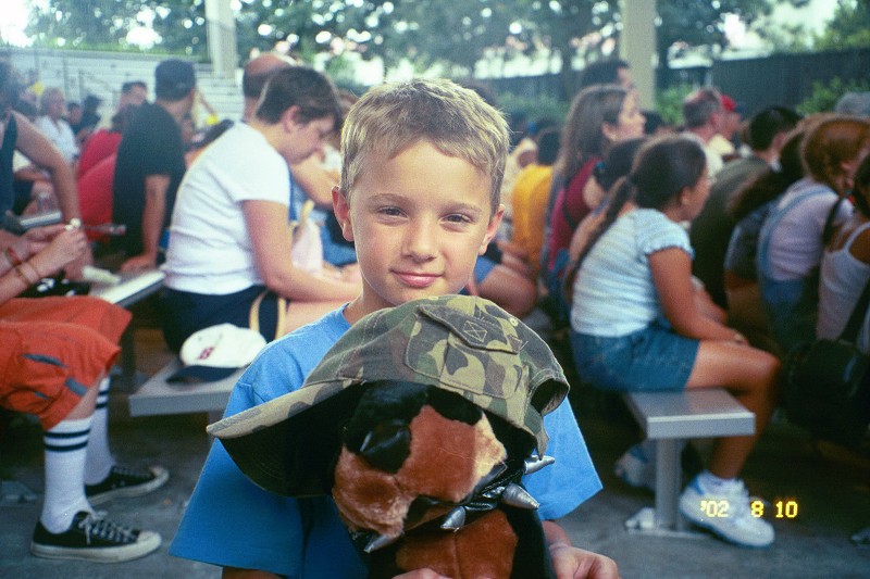 Jacobs Dog. We were at the Rocky Horror show when this picture was taken