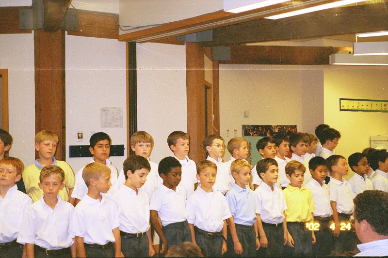 Second grade performance at St. Marks