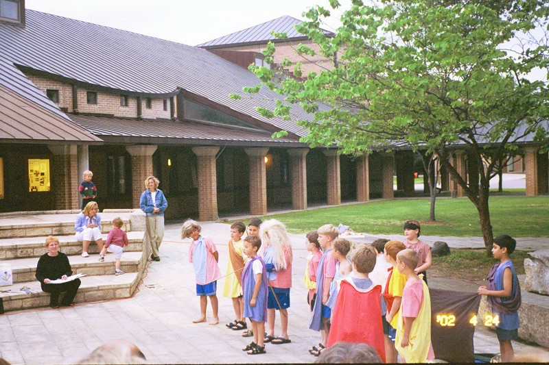 Second grade performance at St. Marks