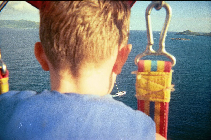 Para sailing at St. Thomas
