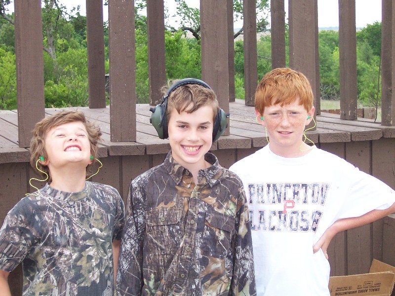Jacob, Nik, and Peter at Rough Creek, time for a Turkey Hunt