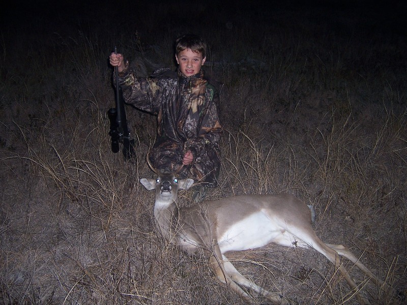 Jacob shot a six point buck