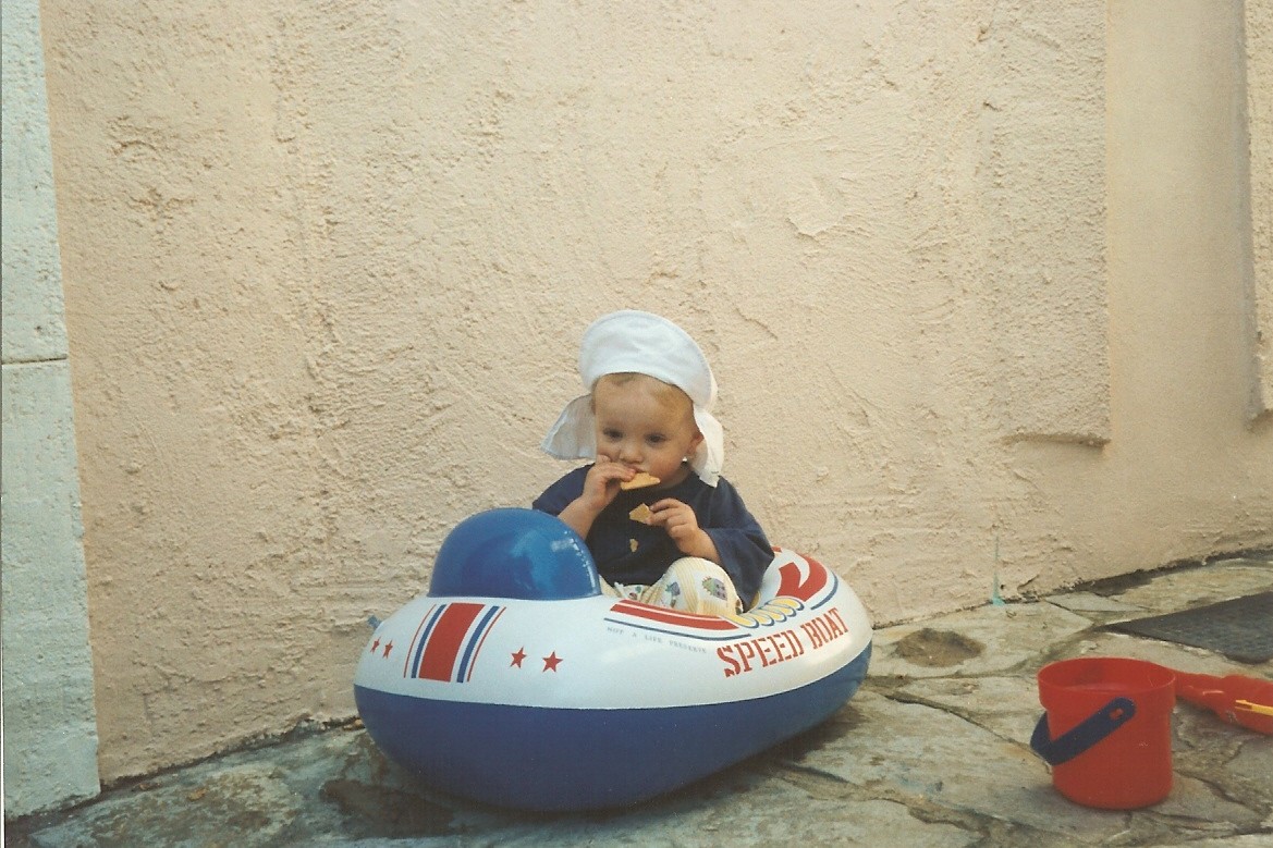 Jacob is ready to do some serious sailing