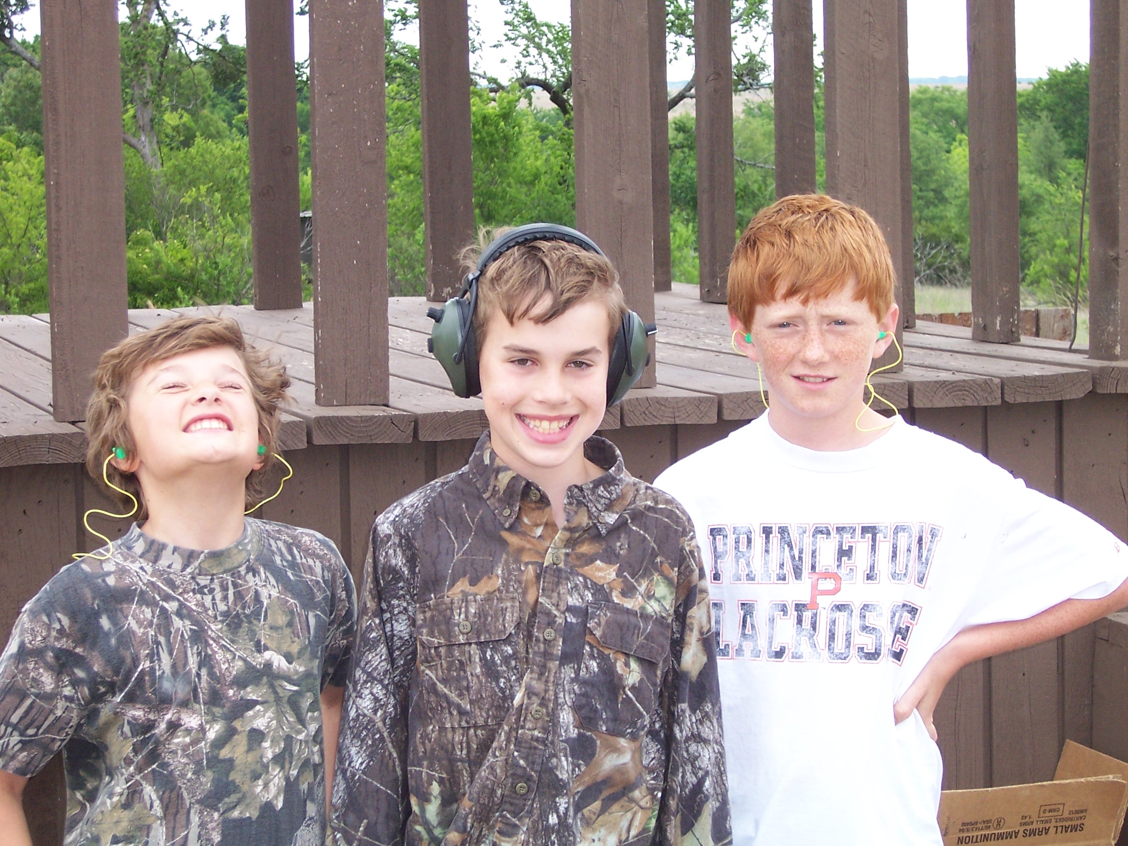 Jacob, Nik, and Peter at Rough Creek, time for a Turkey Hunt