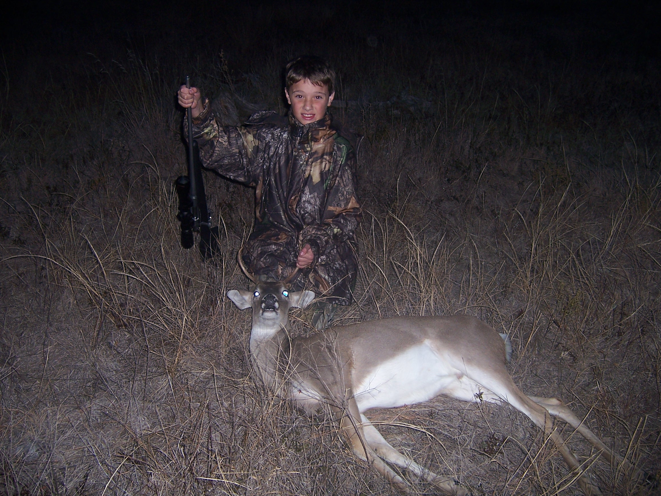 Jacob shot a six point buck