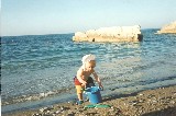 Jacob on a Greek beach (Krete) Jacob on a Greek beach (Krete)