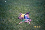 Kid pile, David Wikman on top, Jacob Wikman at the bottom Kid pile, David Wikman on top, Jacob Wikman at the bottom
