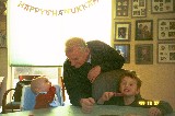Visiting Grandpa Jack and Grandma Ety for Chanukkah Visiting Grandpa Jack and Grandma Ety for Chanukkah