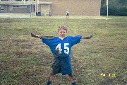 Football, I did two touch downs. Jacobs team won. The date on the photo is bogus this photo is from 2002 Football, I did two touch downs. Jacobs team won. The date on the photo is bogus this photo is from 2002