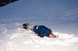Jacob buried in snow. This was in Sweden Jacob buried in snow. This was in Sweden