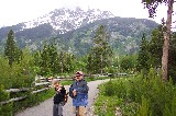 Jacob and Harrisson hiking Jacob and Harrisson hiking