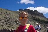 Jacob on Mount Washburn, Yellowstone. Steve Perkins in the background Jacob on Mount Washburn, Yellowstone. Steve Perkins in the background