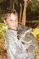 Jacob petting a Koala at the Koala sanctuary, Brisbane, Australia Jacob petting a Koala at the Koala sanctuary, Brisbane, Australia
