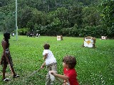 Spear throwing in northern Australia (Cairns) Spear throwing in northern Australia (Cairns)