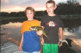 Jake and Nik and catching fish Jake and Nik and catching fish