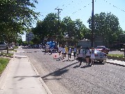 A water station