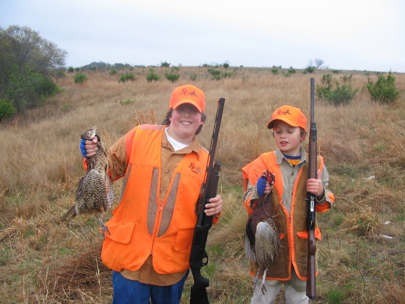 Jacob and Jackson just got another pheasant each
