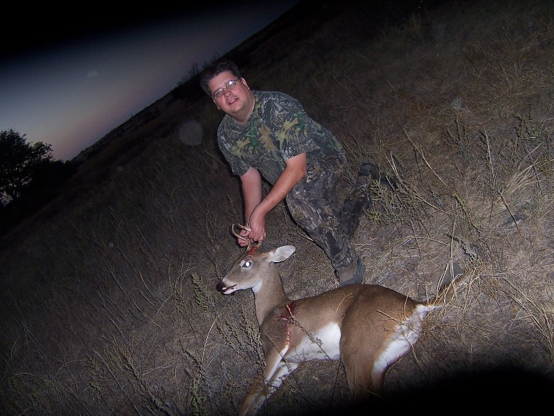 Thomas a shot a deer too