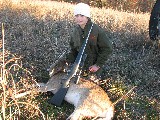 Jacob went deer hunting again and shot a doe. Jacob went deer hunting again and shot a doe.