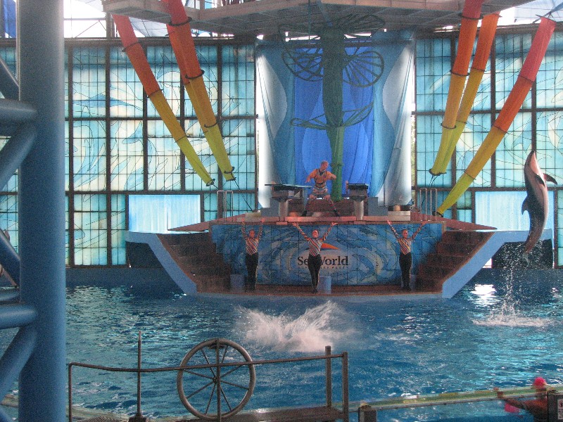 The show in action