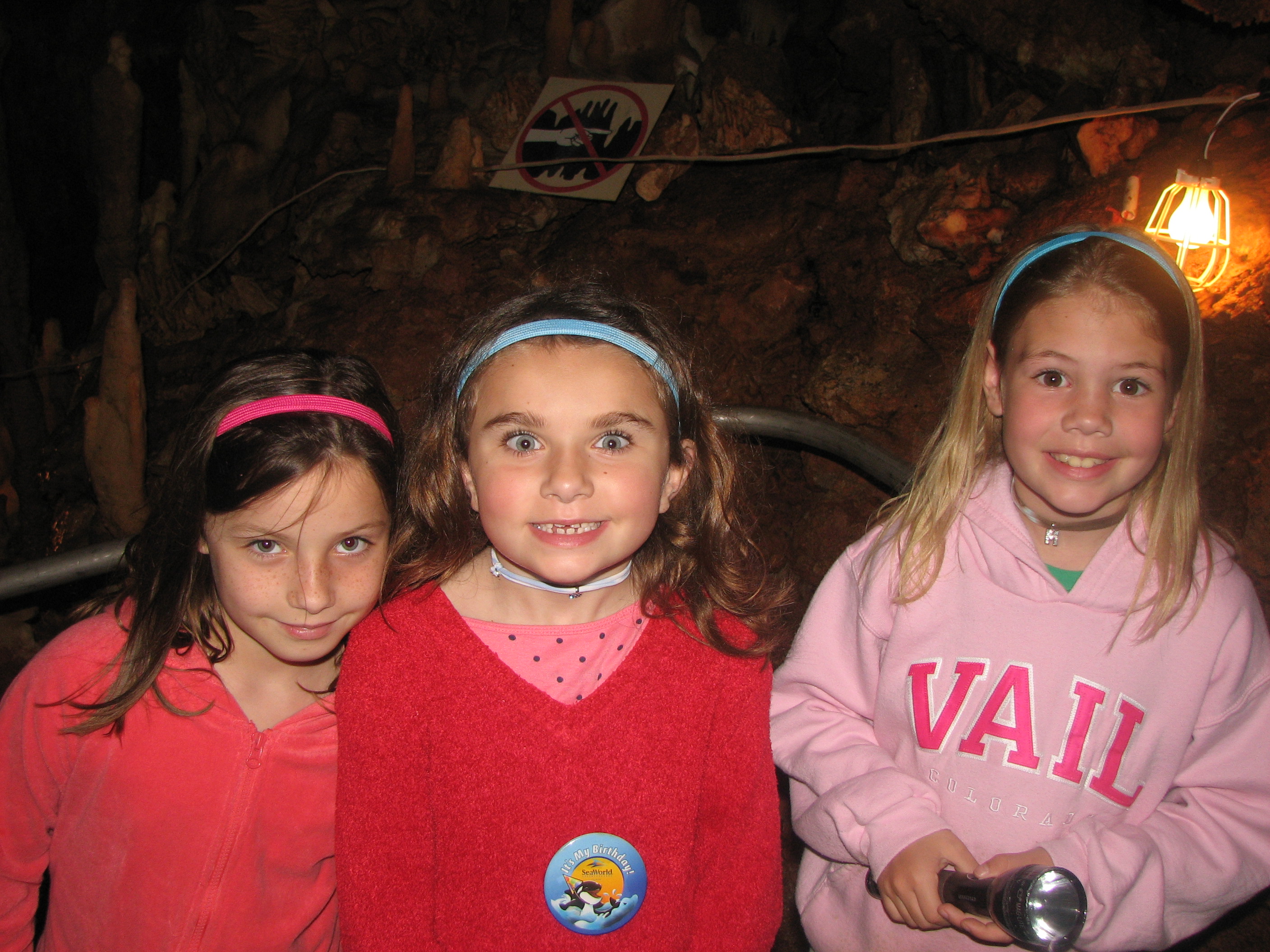 We also visited natural Bridge Caverns