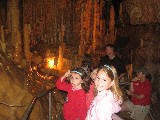 Inside Natural Bridge Caverns