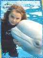 Rachel with Beluga Whale