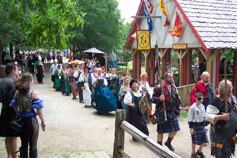 Parade at Scarborough Faire