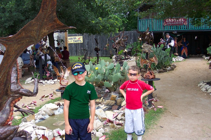 Jacob and David at Scarborough Faire