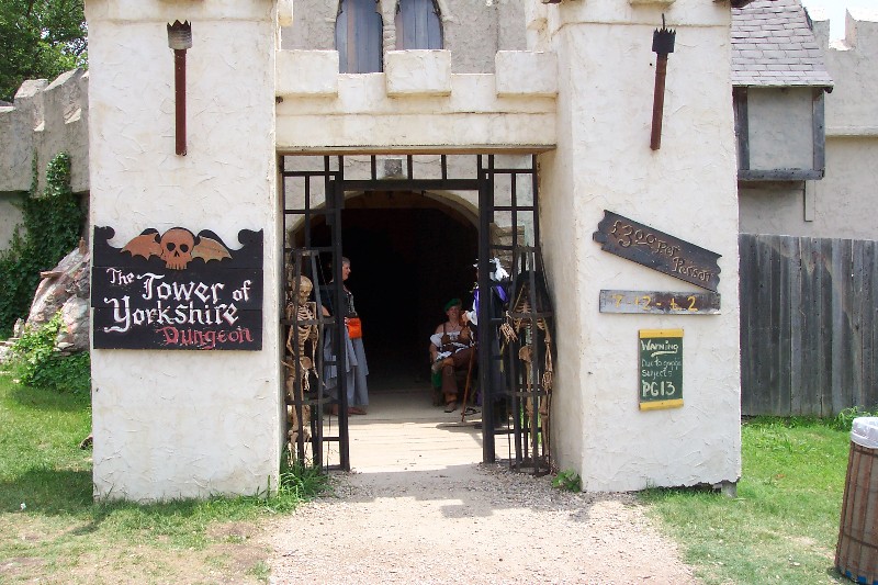 This Castle at Scarborough Faire is called Yorkshire Tower and Dungeon